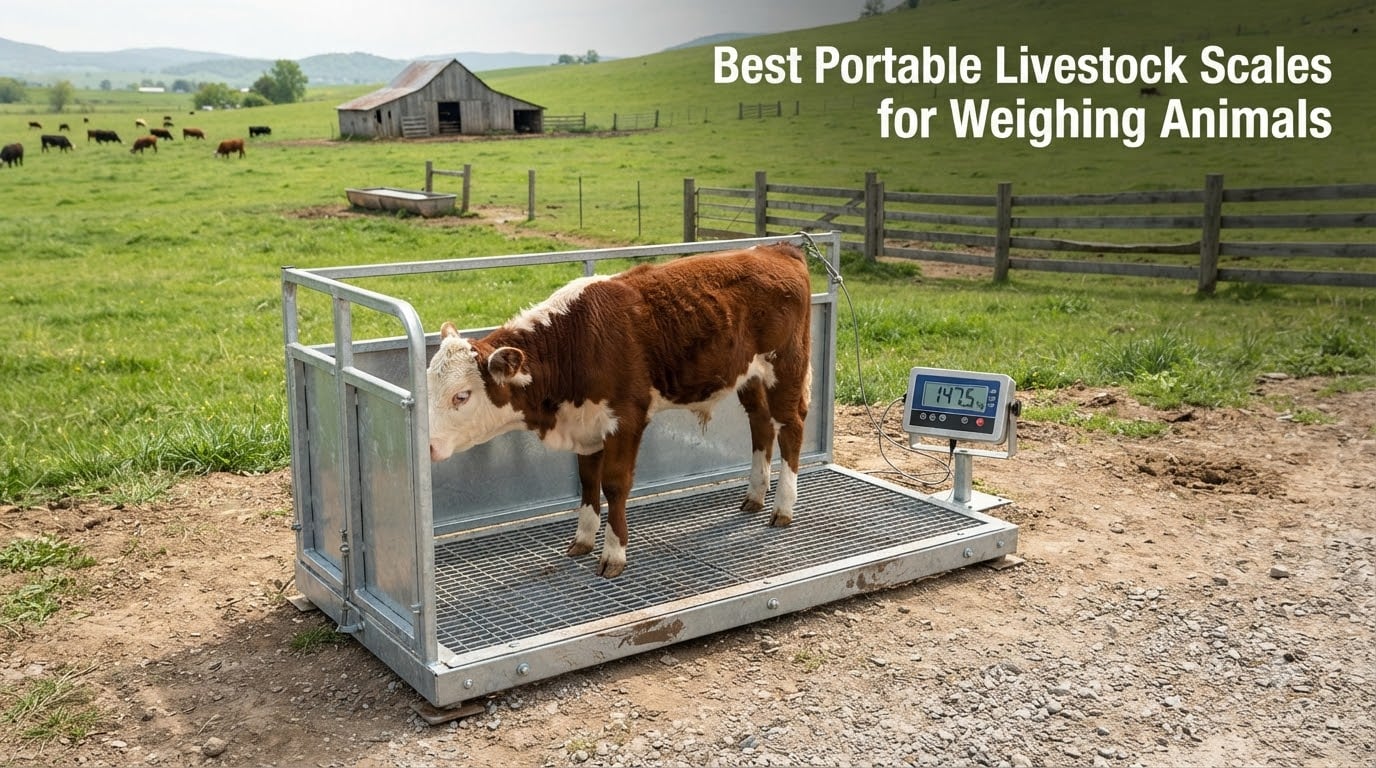 Best Portable Livestock Scales for Weighing Animals