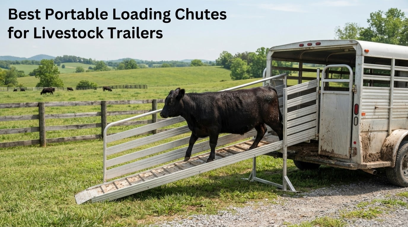 Best Portable Loading Chutes for Livestock Trailers