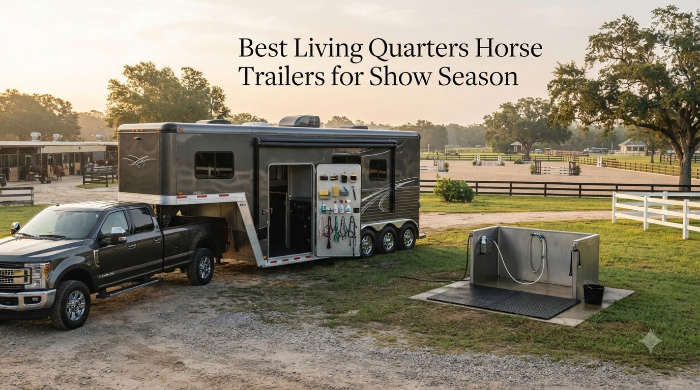 Best Living Quarters Horse Trailers for Show Season