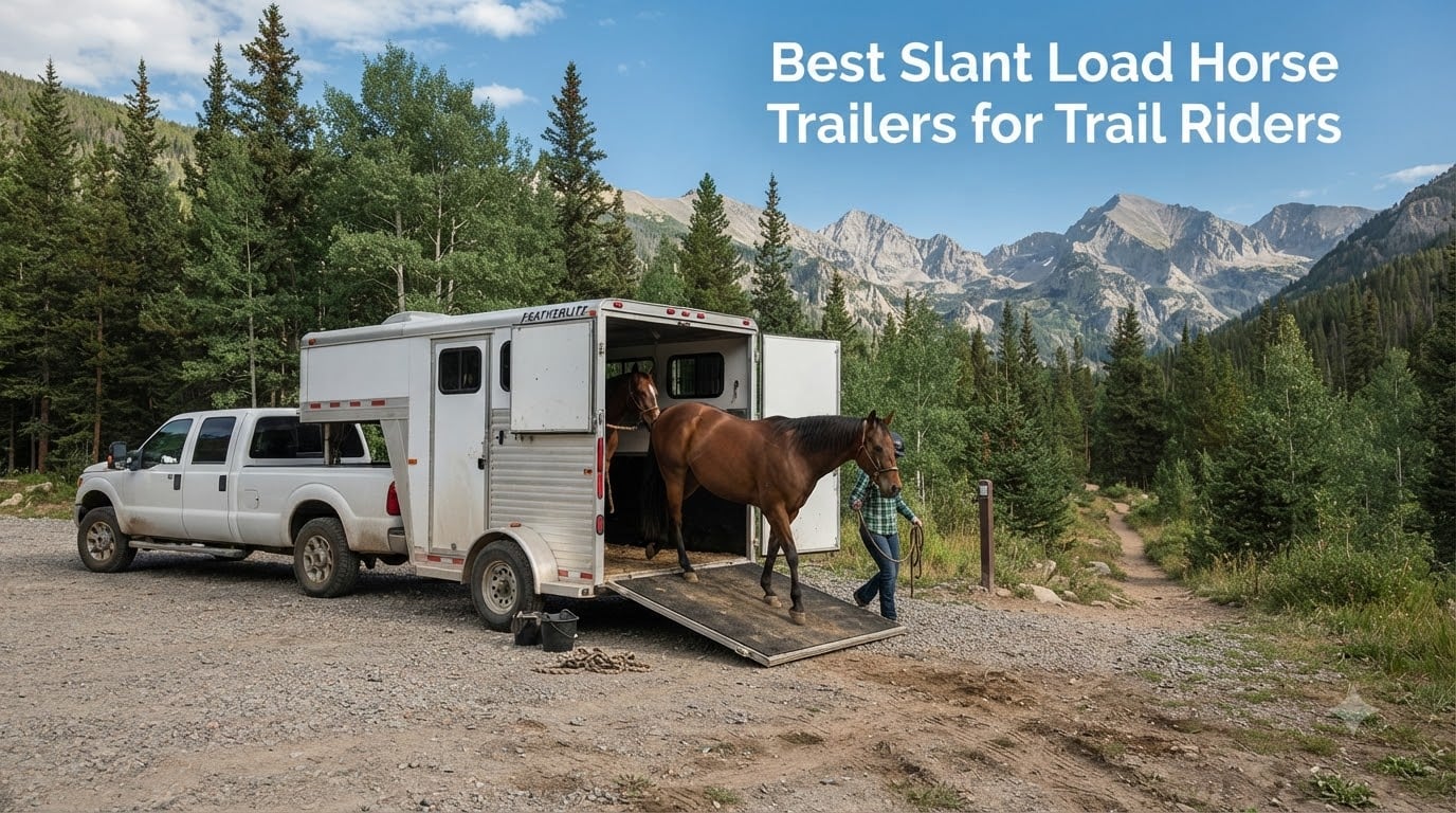 Best Slant Load Horse Trailers for Trail Riders