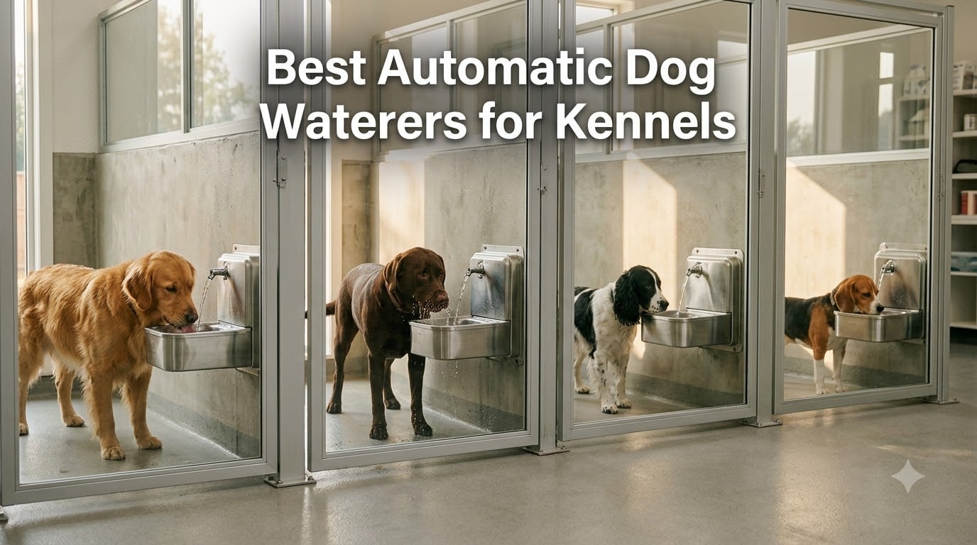 Best Automatic Dog Waterers for Kennels