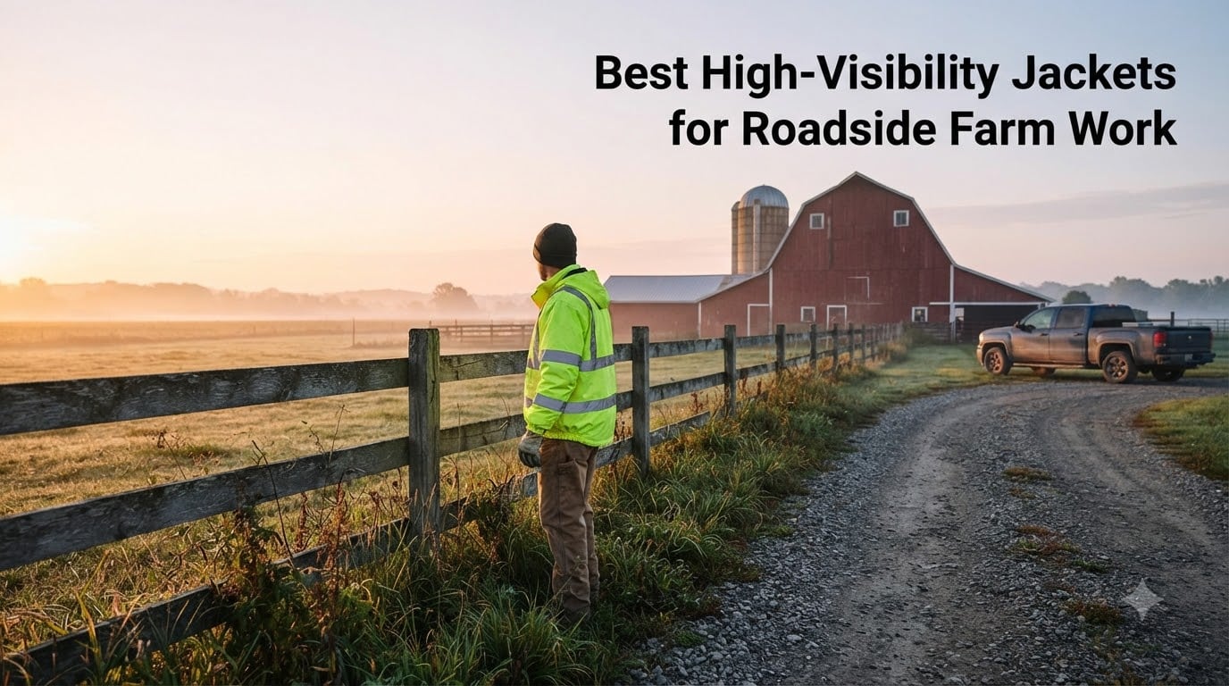Best High-Visibility Jackets for Roadside Farm Work