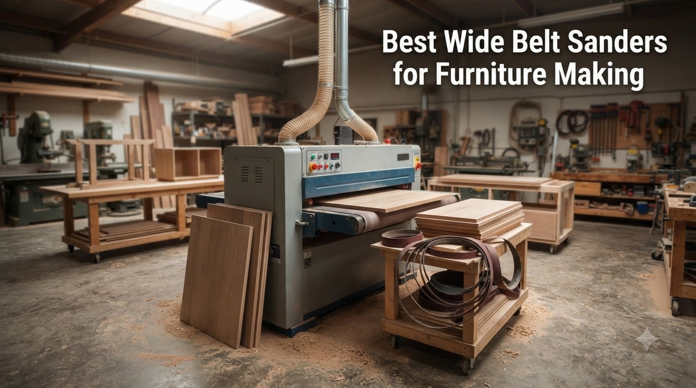 Best Wide Belt Sanders for Furniture Making