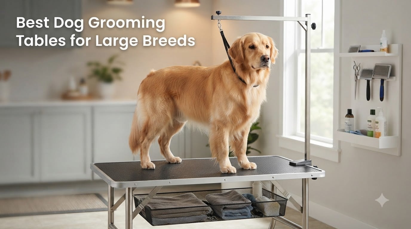 Best Dog Grooming Tables for Large Breeds