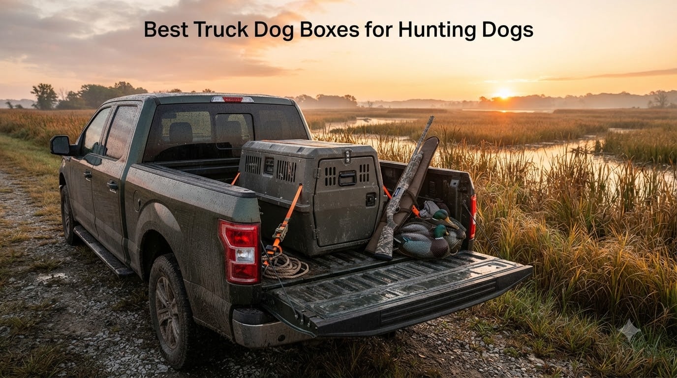 Best Truck Dog Boxes for Hunting Dogs