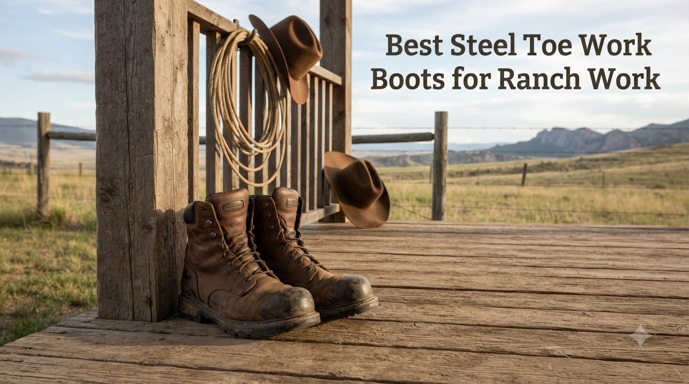 Best Steel Toe Work Boots for Ranch Work