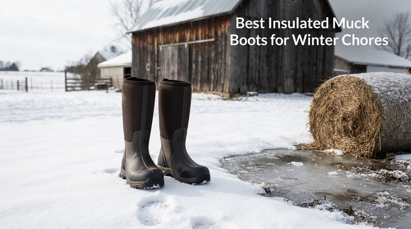 Best Insulated Muck Boots for Winter Chores