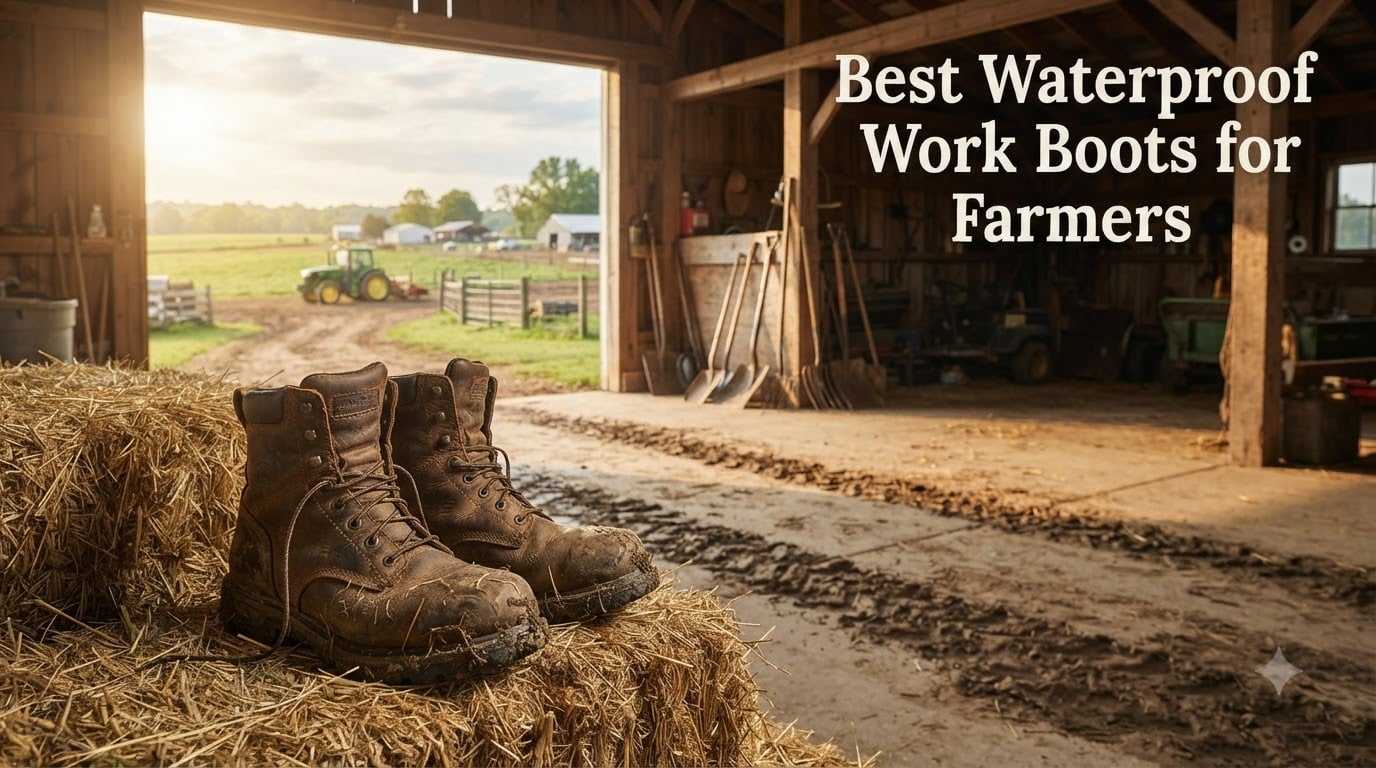 Best Waterproof Work Boots for Farmers