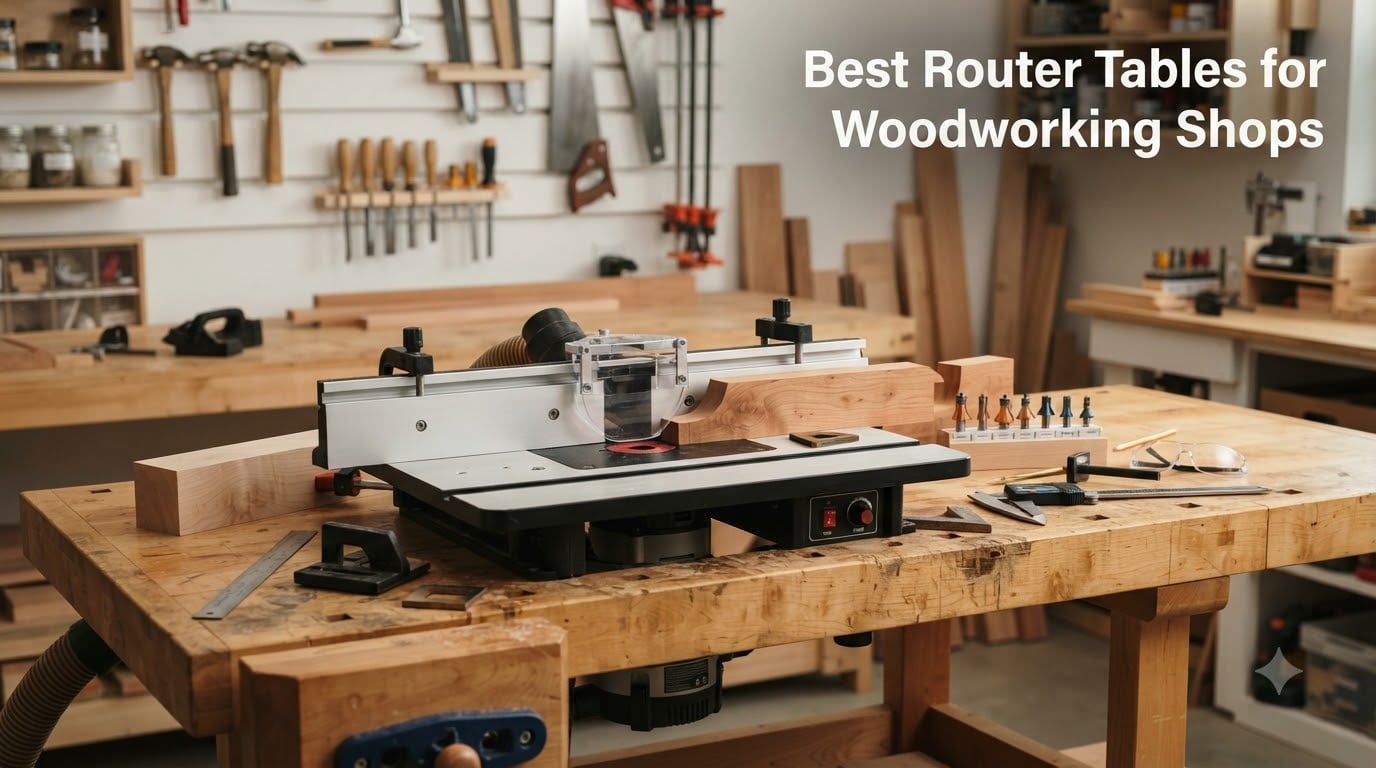 Best Router Tables for Woodworking Shops