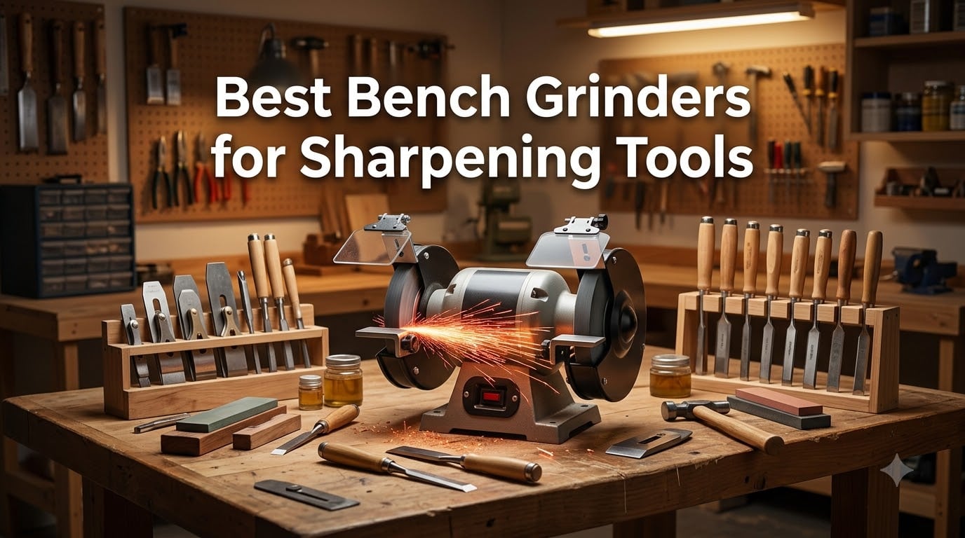 Best Bench Grinders for Sharpening Tools