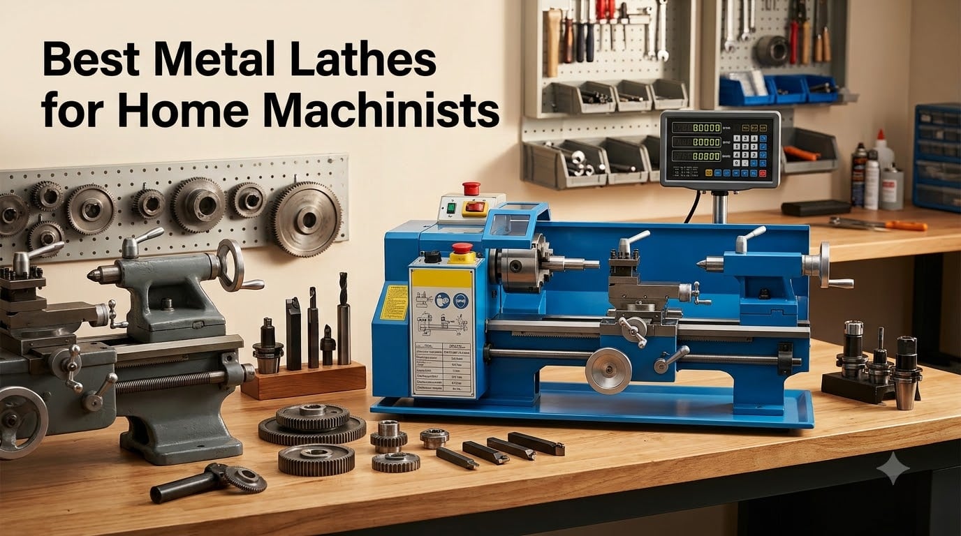 Best Metal Lathes for Home Machinists