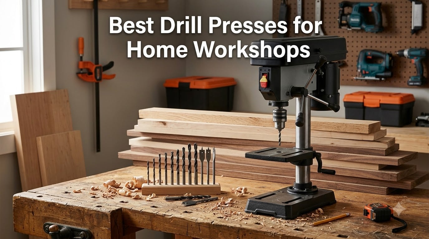 Best Drill Presses for Home Workshops