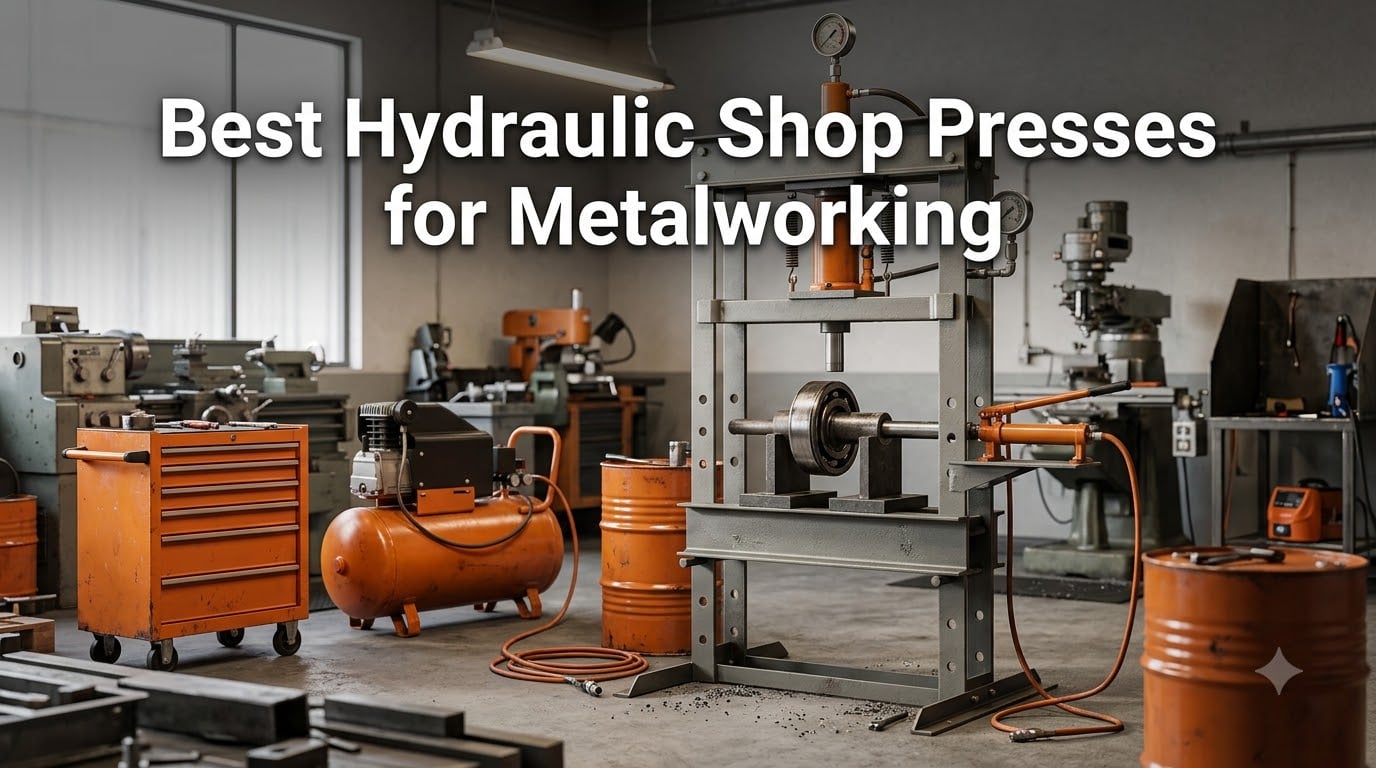 Best Hydraulic Shop Presses for Metalworking