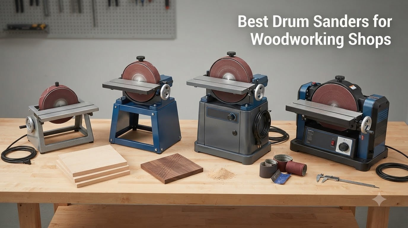 Best Drum Sanders for Woodworking Shops