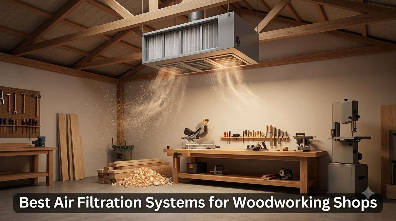 Best Air Filtration Systems for Woodworking Shops
