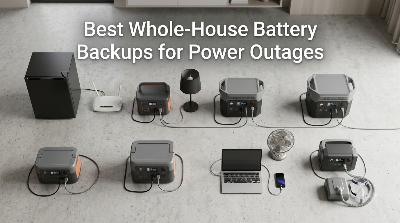 Best Whole-House Battery Backups for Power Outages