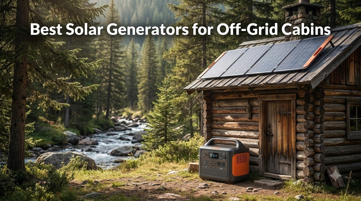 Best Solar Generators for Off-Grid Cabins
