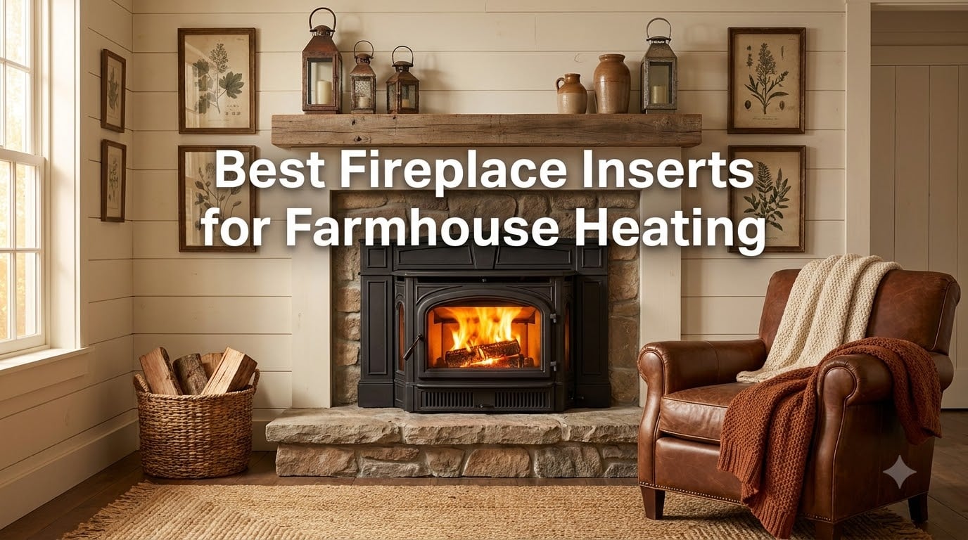 Best Fireplace Inserts for Farmhouse Heating