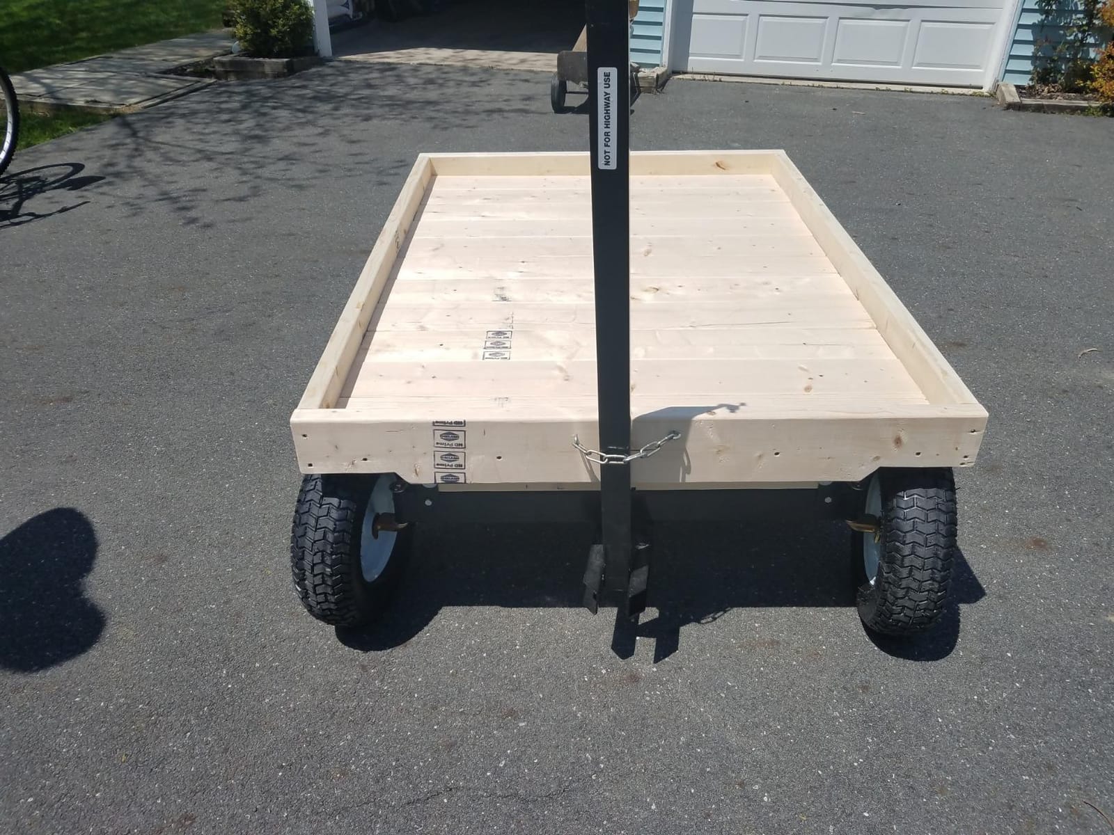 FARM-TUFF ATV Utility Wagon Chassis, 2200lb Capacity customer photo 2