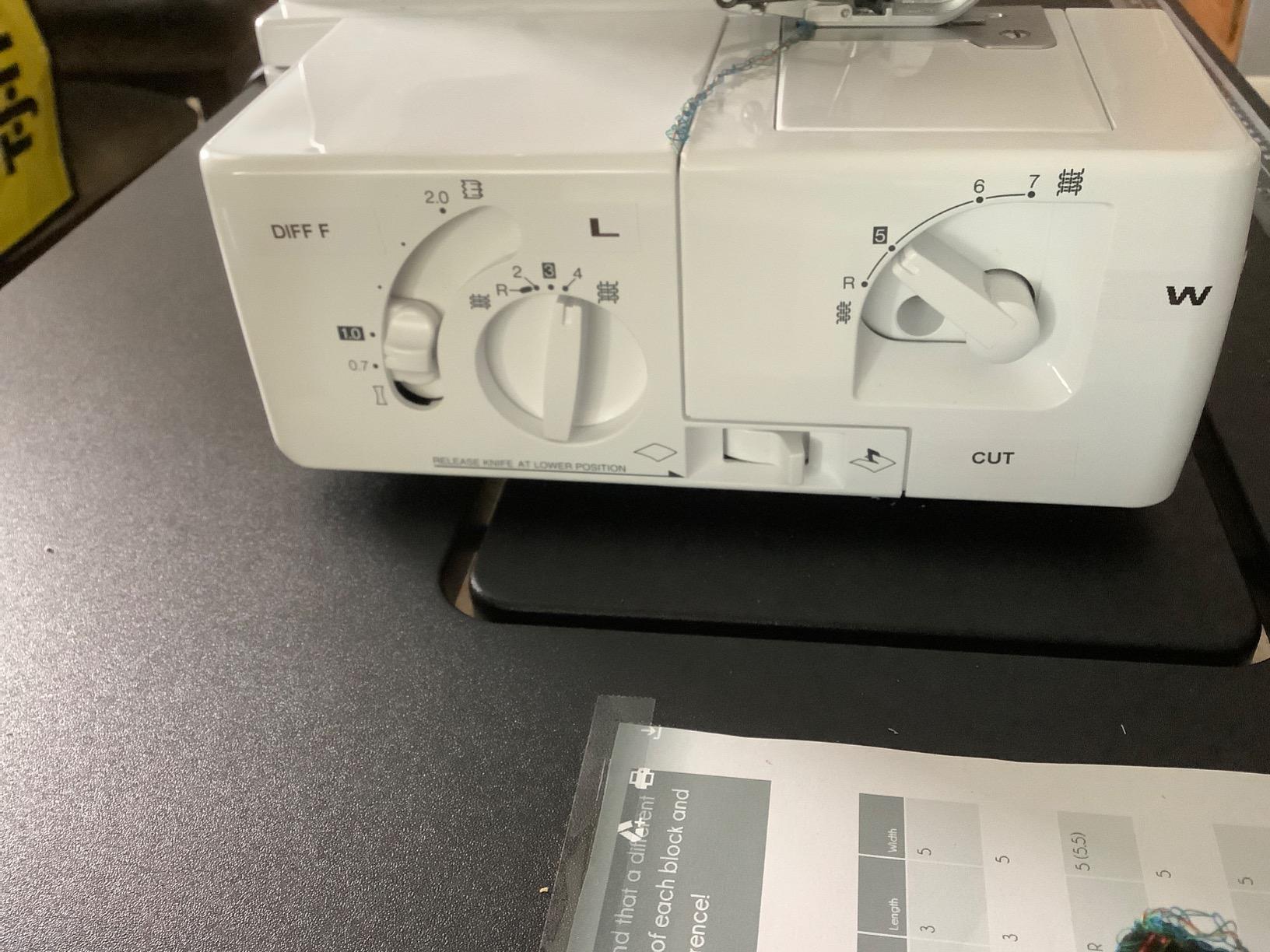 Brother 1034D Serger Overlock Sewing Machine customer photo 1