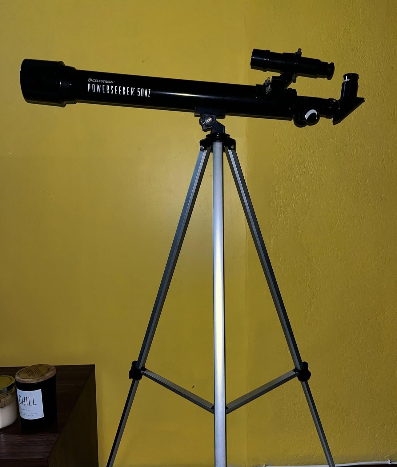 Celestron PowerSeeker 50AZ Grab-and-Go Beginner Refractor Telescope customer photo 2
