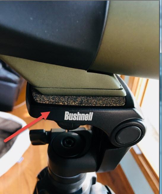 Bushnell Advanced Aluminum Tripod for Optics & Cameras, Black customer photo 2