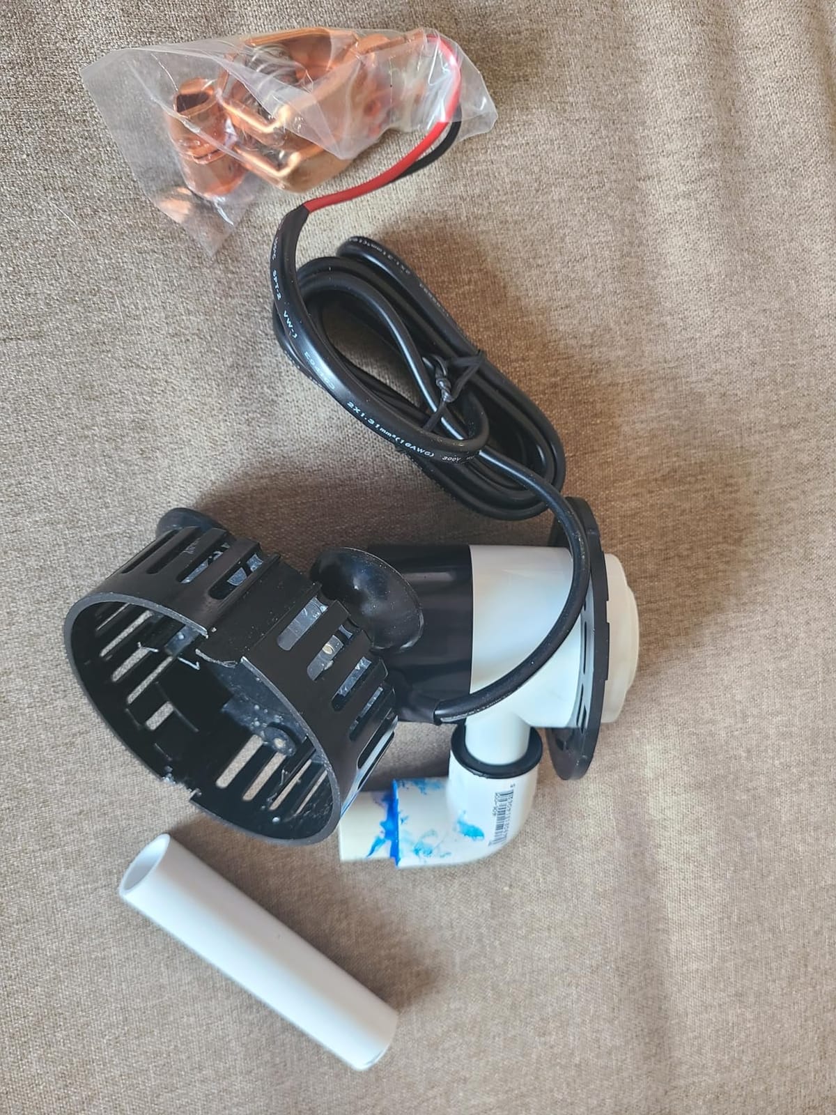 Marine Metal FS-4 Fish Saver Water Pump for Live Bait Well Aeration customer photo 2