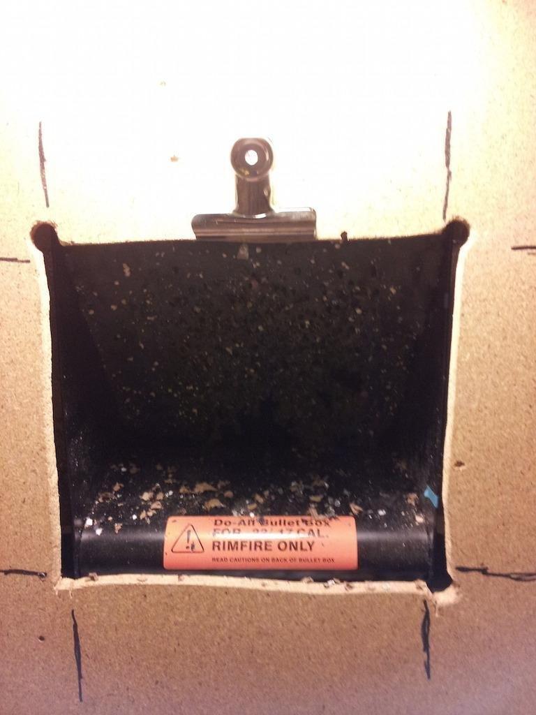 Do All Outdoors Bullet Box Shooting Target, for .22 and .177 Rimfire Cal customer photo 1
