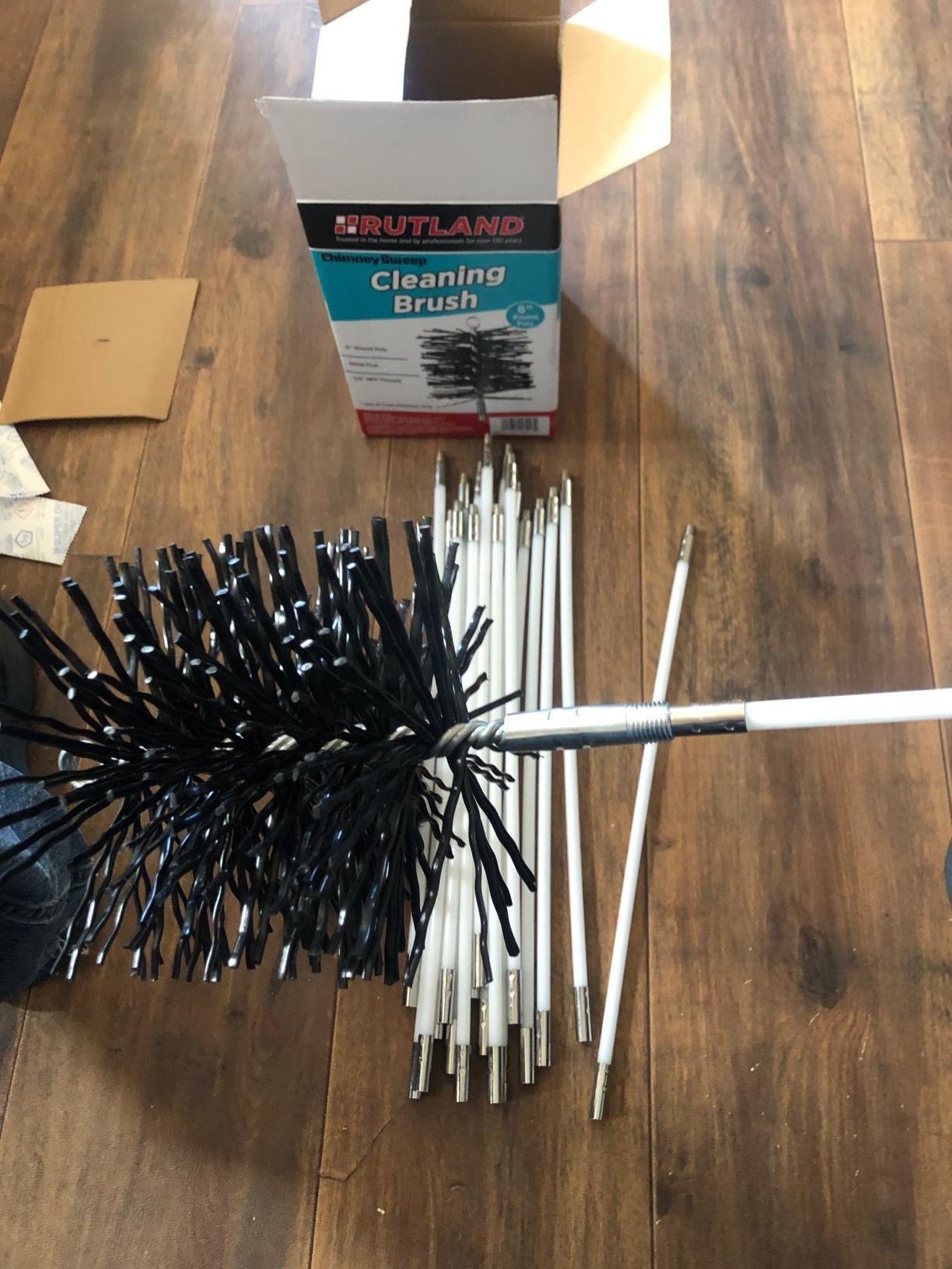 Rutland Products 16906 6-Inch Poly Chimney Cleaning Brush, Black customer photo 1
