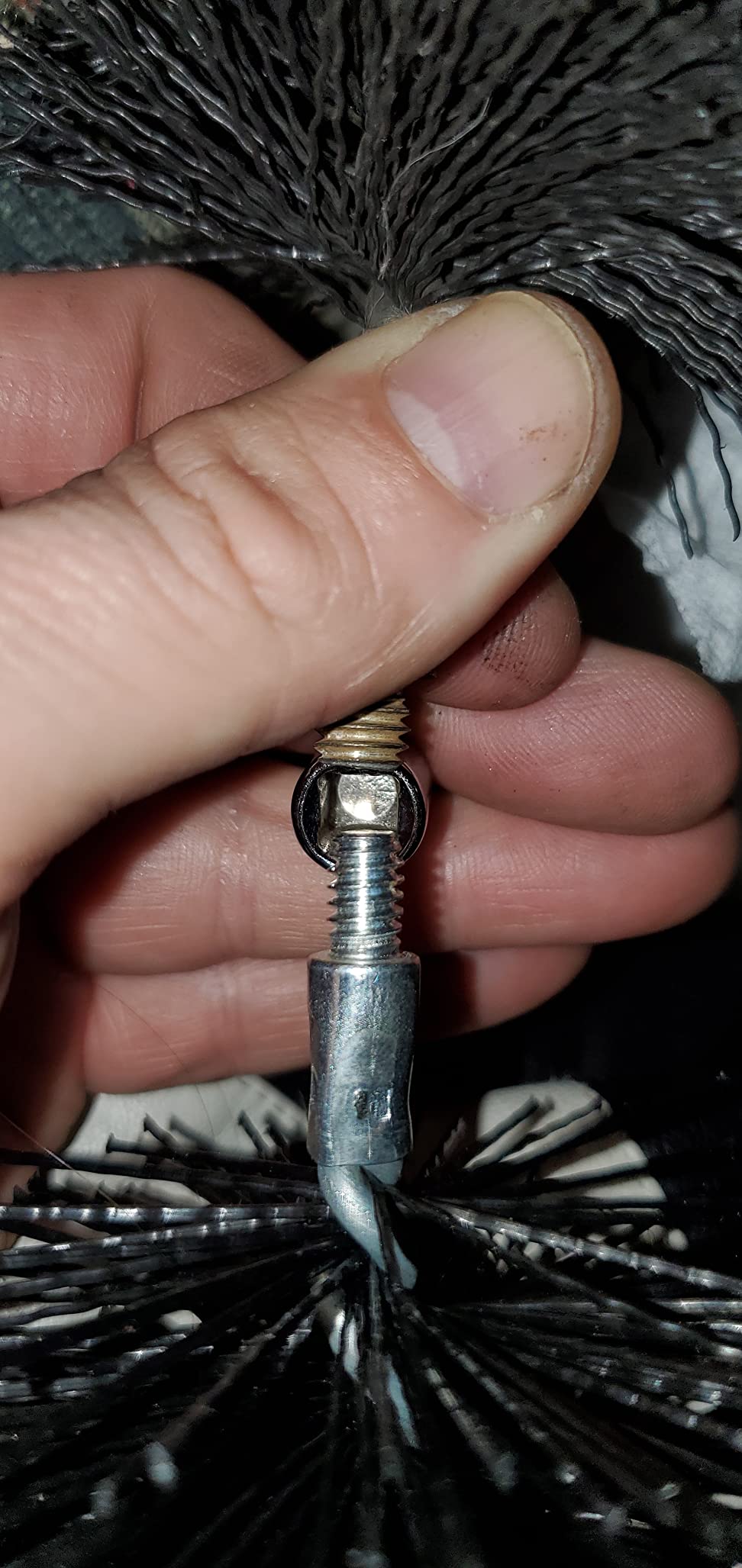 Rutland 3 inch. Pellet Stove Vent Brush customer photo 2