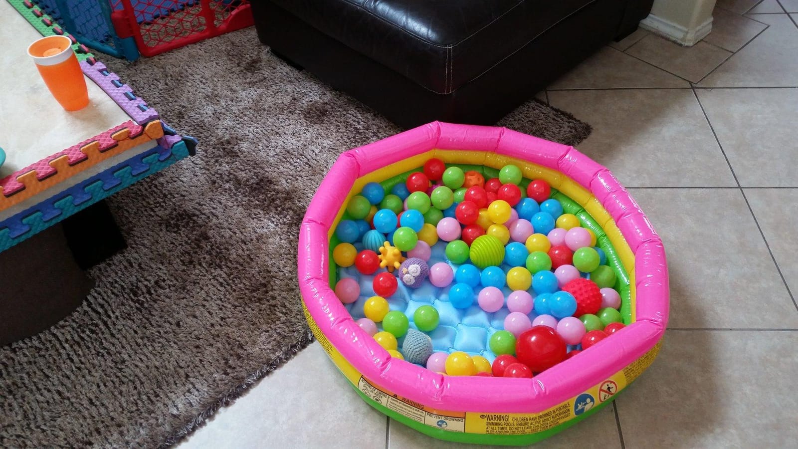Intex Sunset Glow Baby Pool (34 in x 10 in) customer photo 1