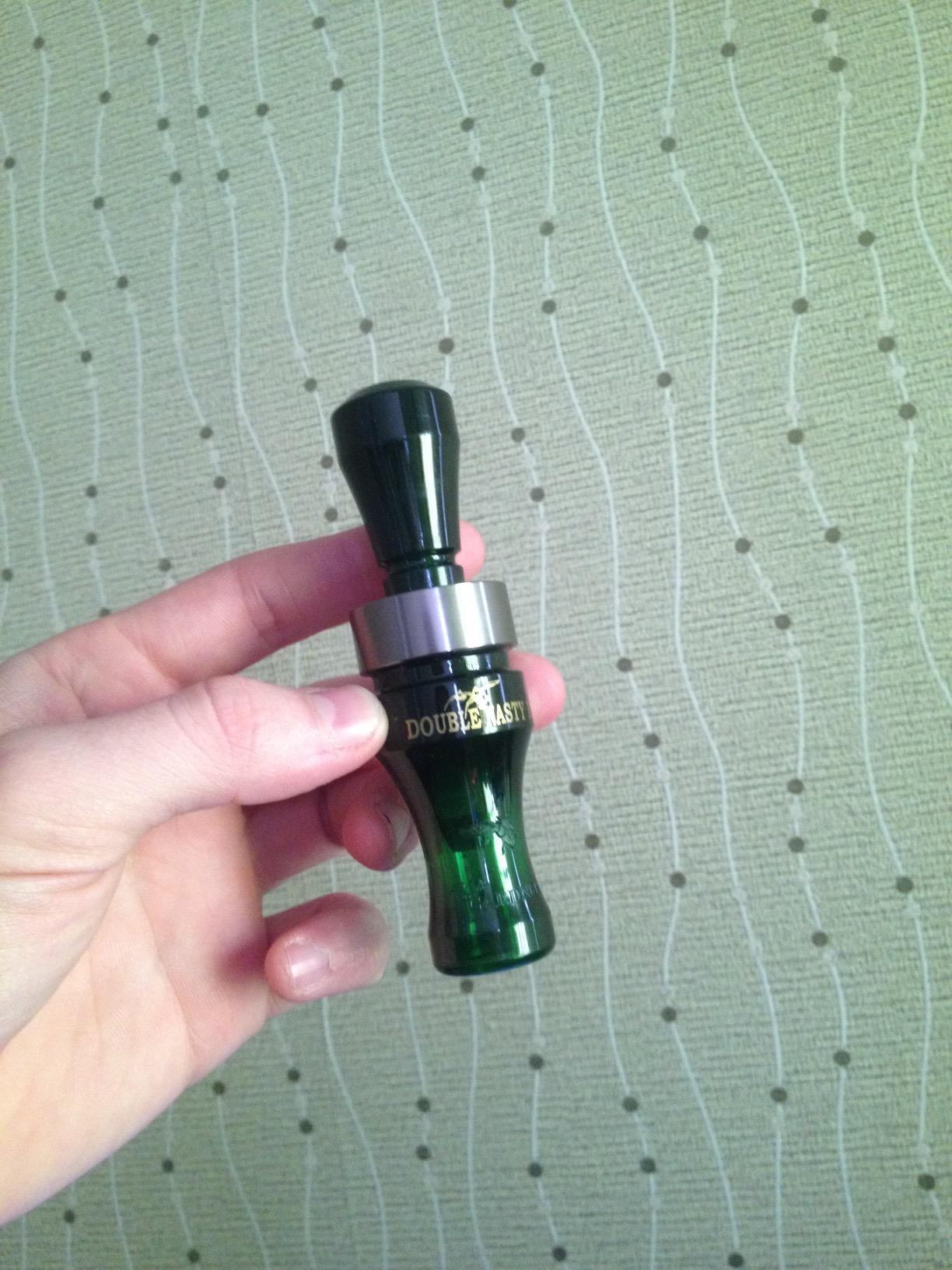 Poly Double Reed Duck Call by Buck Gardner Calls customer photo 2