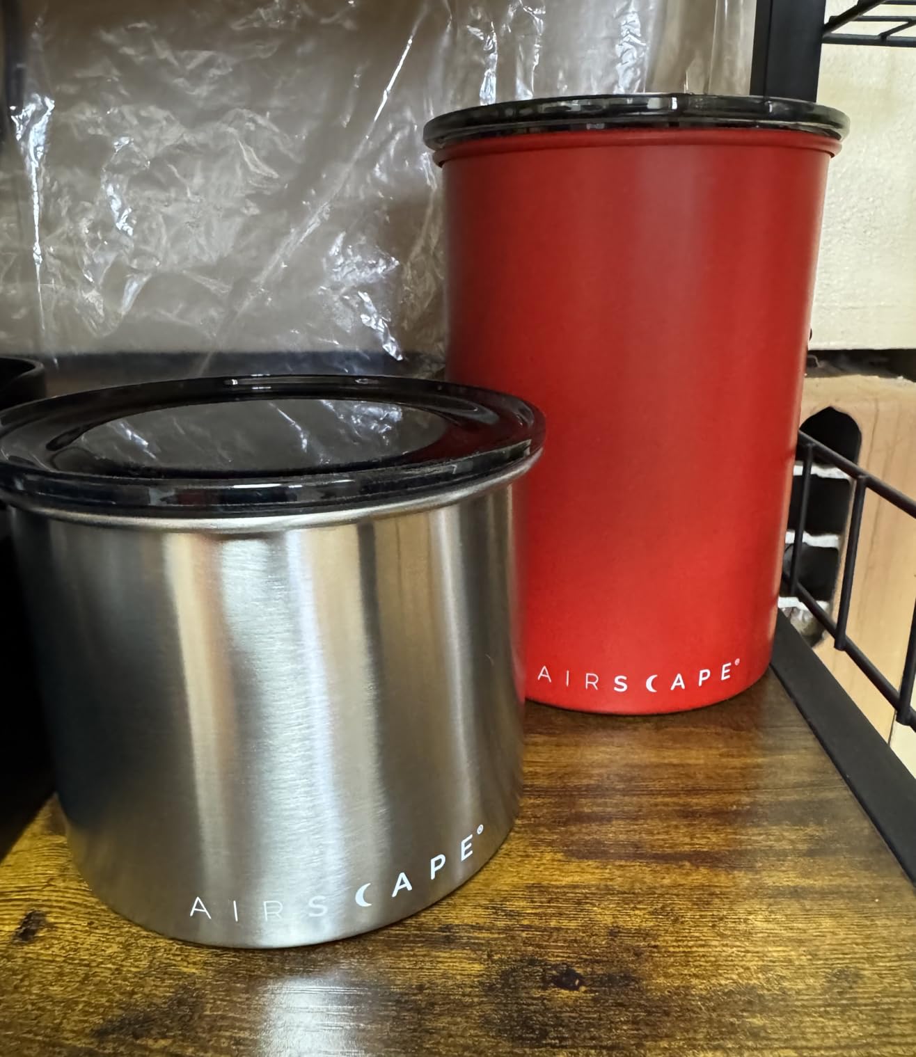 Planetary Design Airscape Stainless Steel Coffee Canister | Food Storage customer photo 2