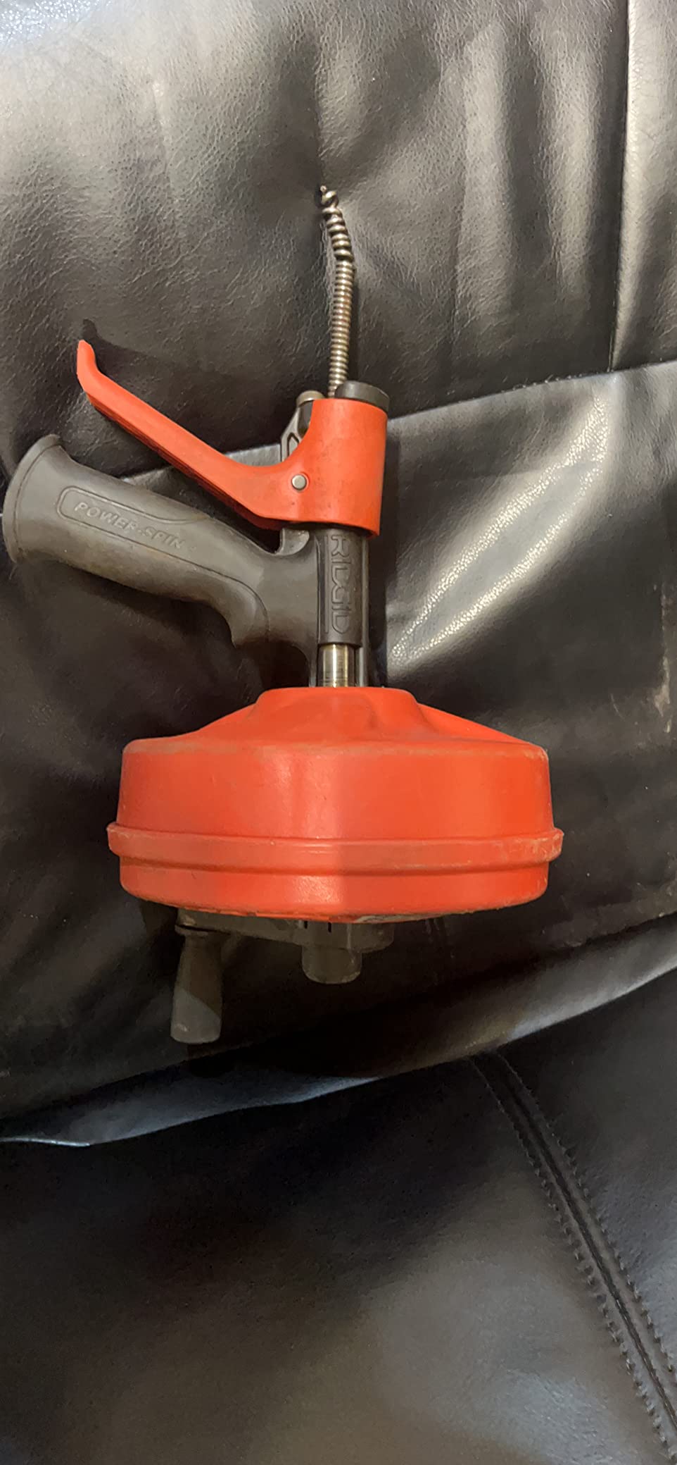 Ridgid GIDDS-813340 41408 Power Spin with AUTOFEED, Maxcore Drain Cleaner Cable, and Bulb Drain Auger to Remove Drain Clogs customer photo 1