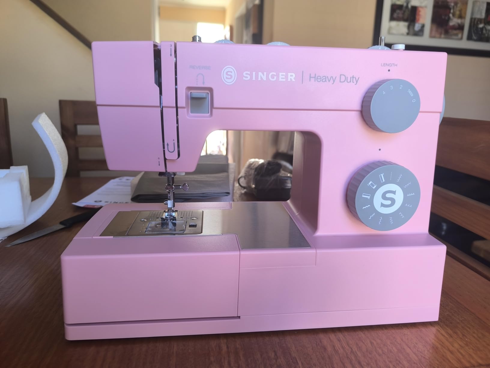 SINGER® 4411 (Grey) High Speed Heavy Duty Sewing Machine with Accessories customer photo 1