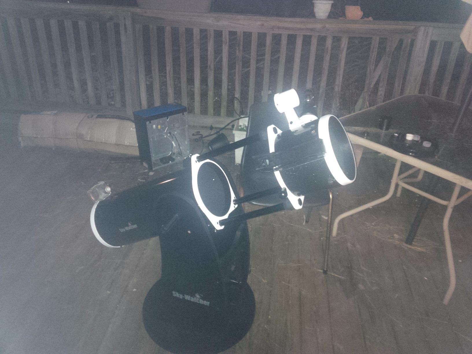 Sky-Watcher Flextube 250 Dobsonian 10-inch Collapsible Large Aperture Telescope – Portable, Easy to Use, Perfect for Beginners, White/Black (S11720) customer photo 2
