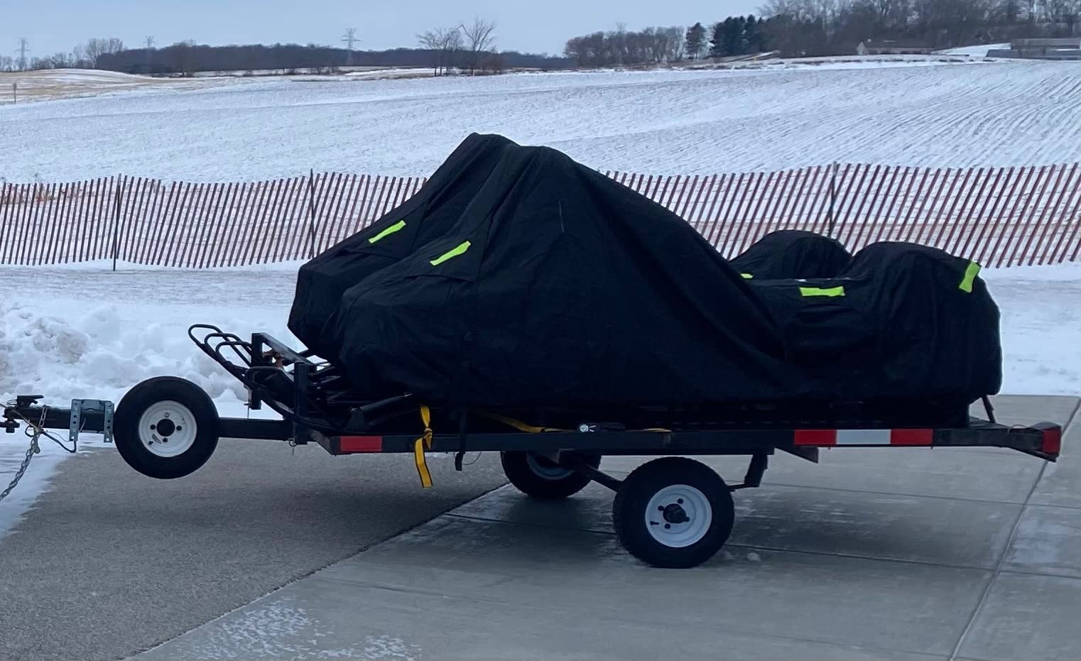 Budge Sportsman Trailerable Snowmobile Cover, Waterproof, Fits Up to 115