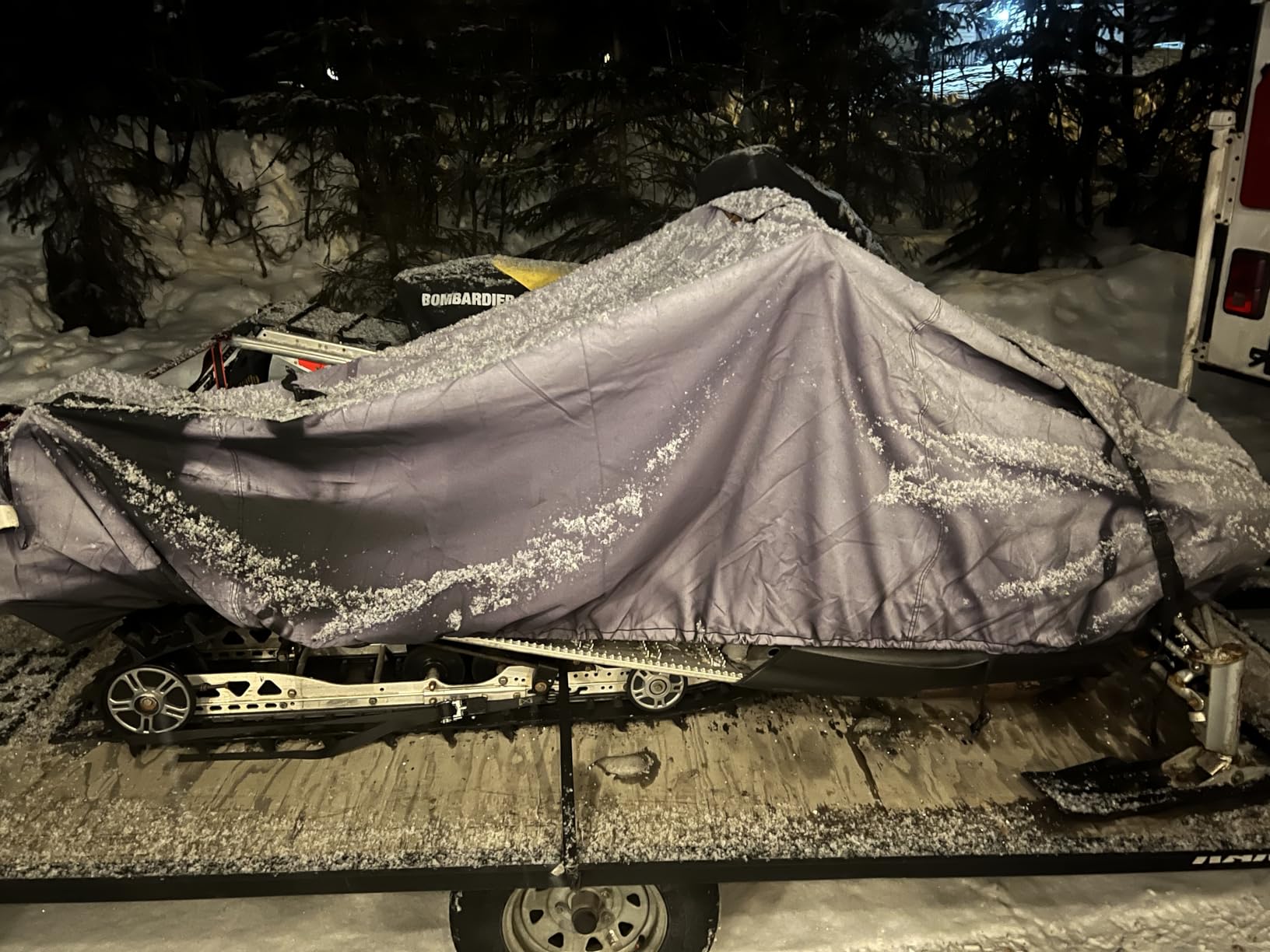 Budge Sportsman Trailerable Snowmobile Cover, Waterproof, Fits Up to 115
