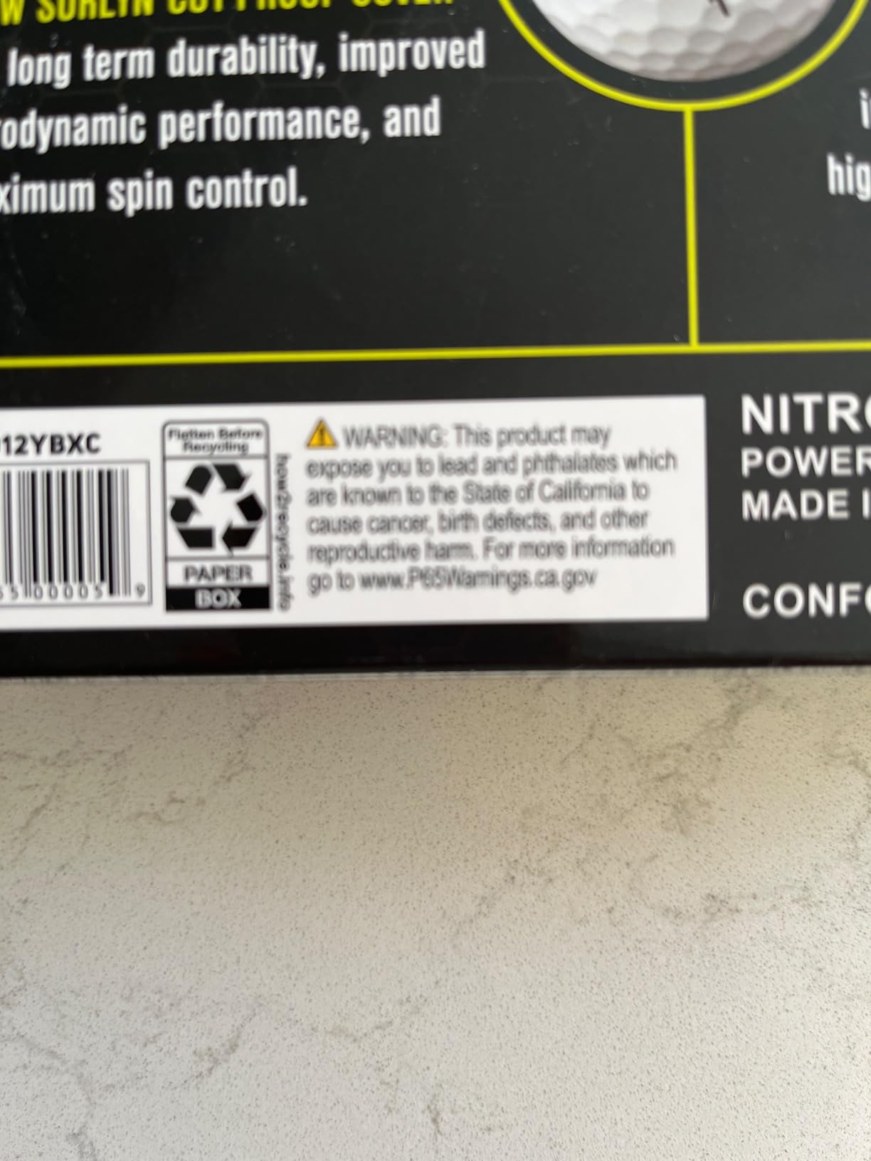 Nitro Maximum Distance Golf Ball (12-Pack) customer photo 2