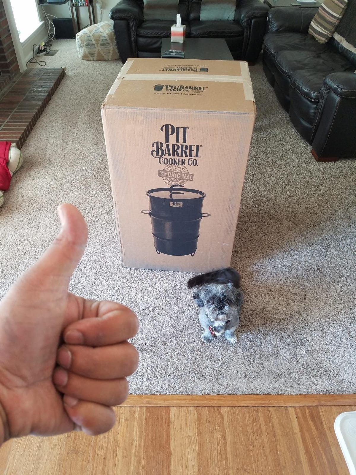 Pit Barrel Cooker Premier Series 18.5 Inch Drum Smoker | Porcelain Coated Steel BBQ Grill, Ugly Drum BBQ Smoker customer photo 2