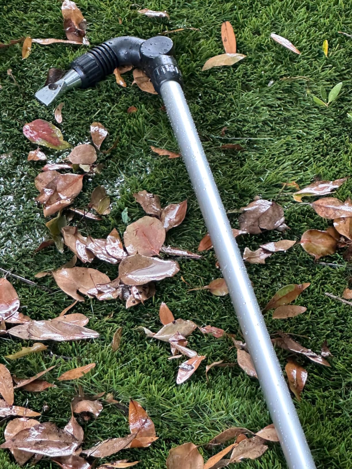 Orbit Telescoping Gutter Cleaning Wand, Silver - 58543 customer photo 1
