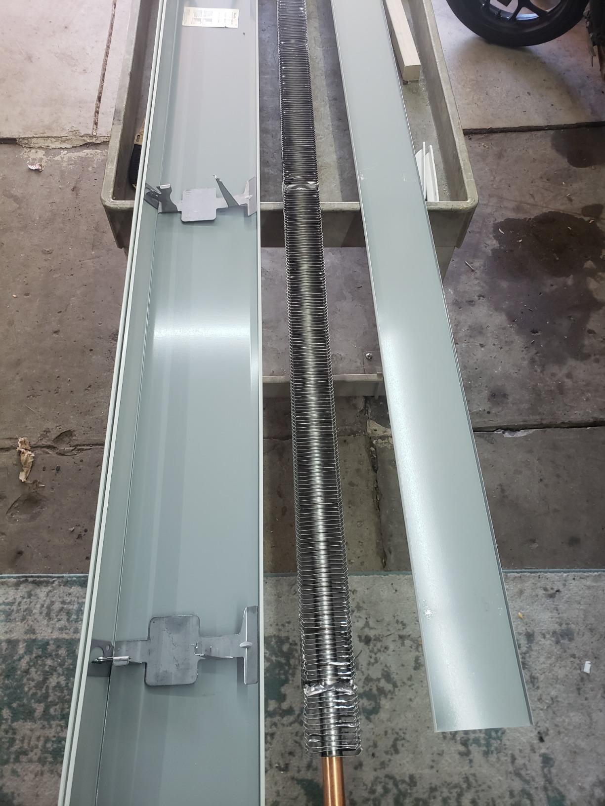 Slant/Fin Fine/Line 30 8 ft. Hydronic Baseboard Fully Assembled Enclosure and Element customer photo 2