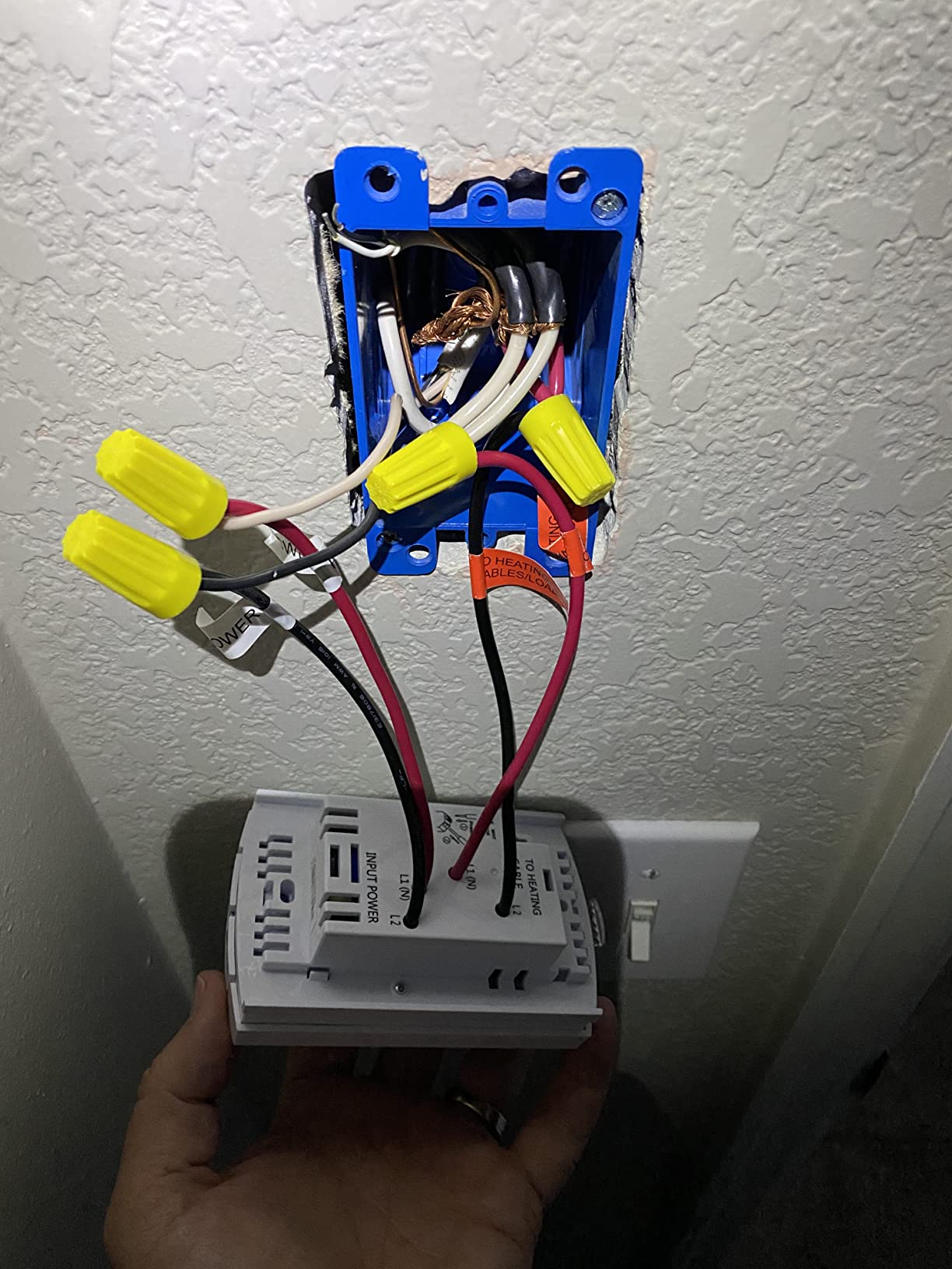 EASY HEAT INC GTS1 FGS Programmable Thermostat for Warm Tile Radiant Heat Cable customer photo 1