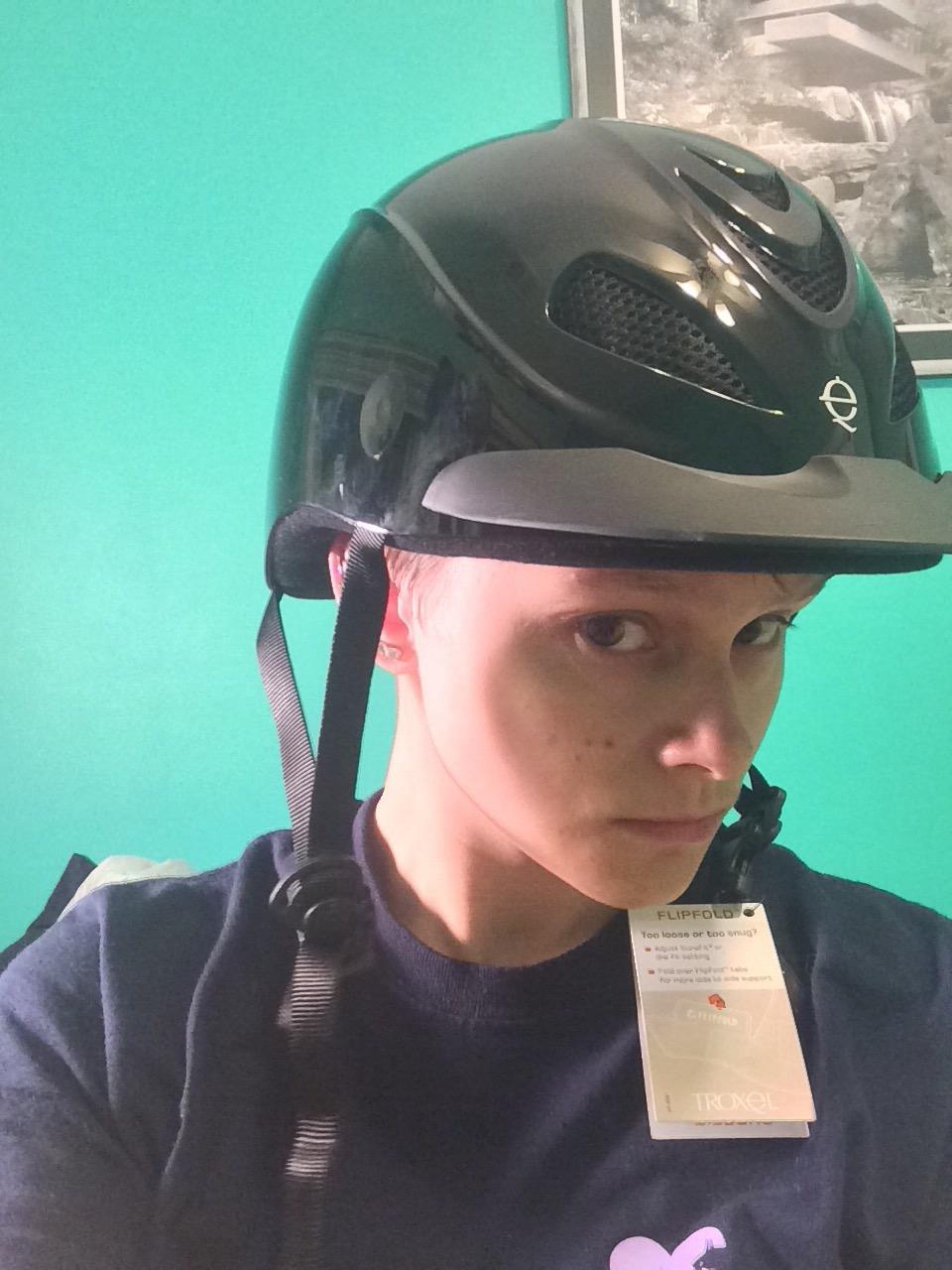 Troxel Liberty Ultralight Horse Riding Helmet, Low-Profile Adjustable Design, Safety Horseback Riding Gear customer photo 1