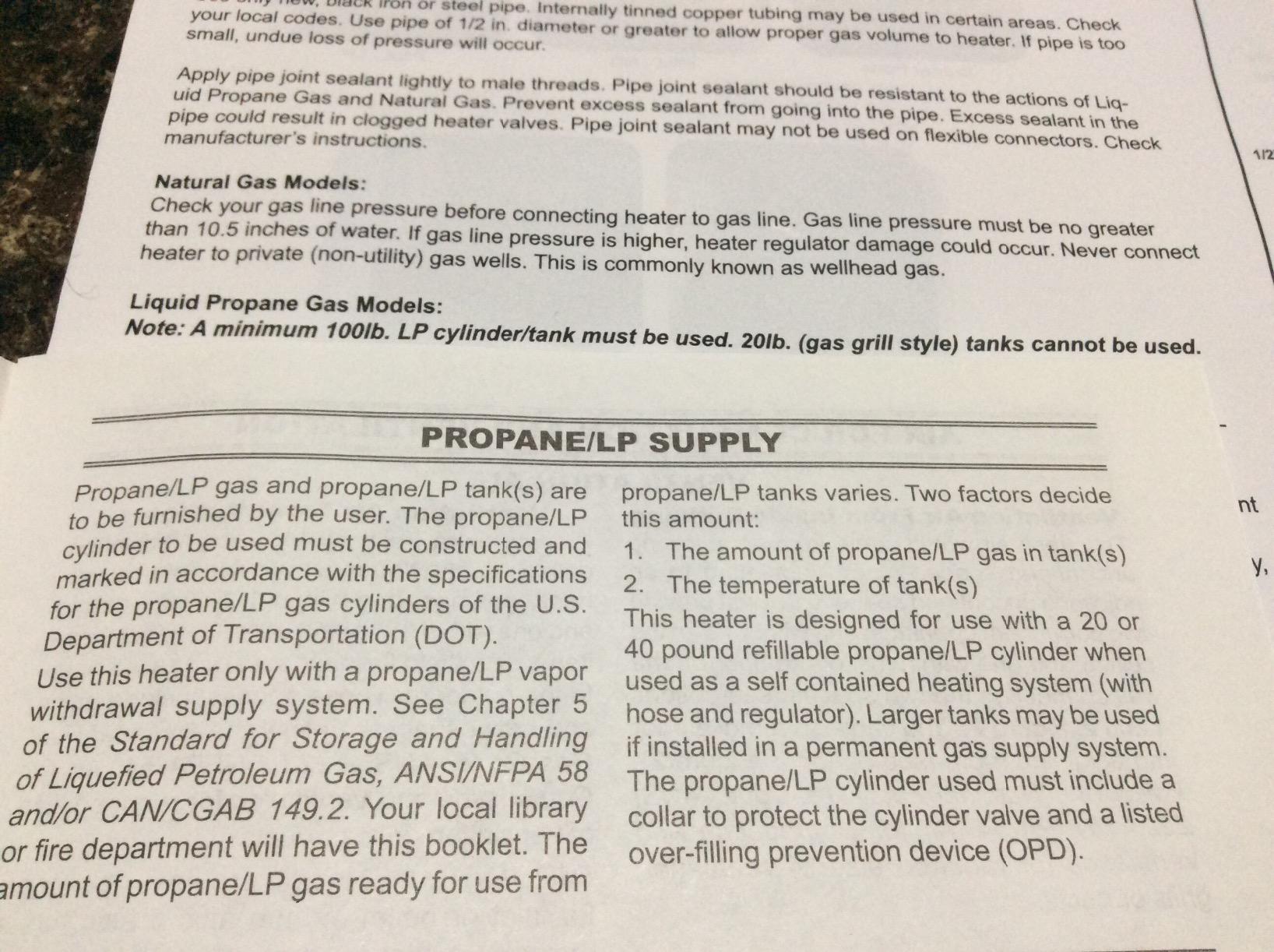 ProCom Liquid Propane Ventless Ice House Heater - 10,000 BTU, T-Stat Control - Model# ML100TBAHR customer photo 1