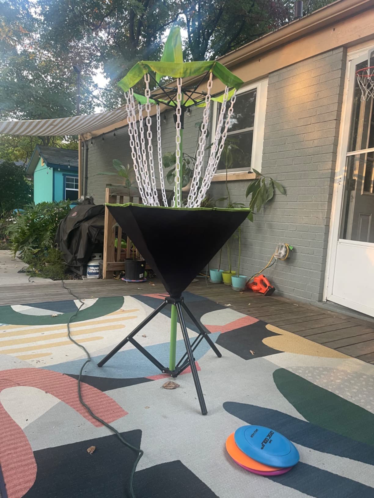 Franklin Sports Disc Golf Basket customer photo 2