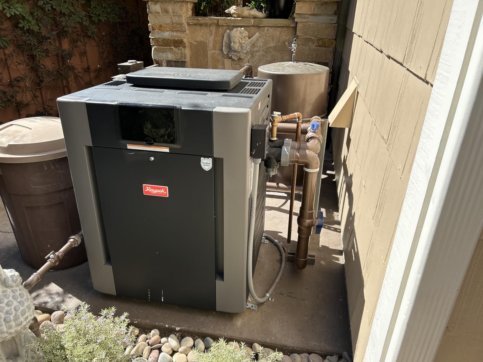 Raypak 406,000 Btu Digital Natural Gas Pool Heater with Cupro Nickel customer photo 1