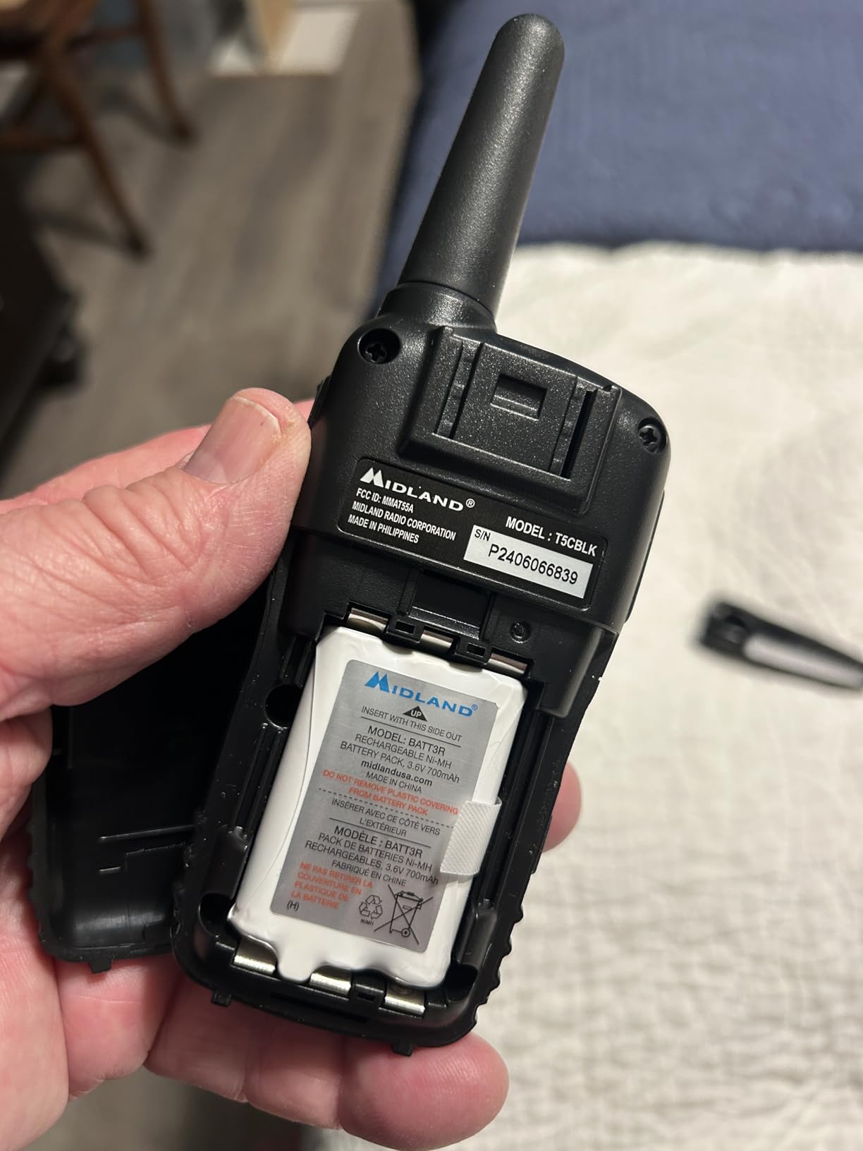 Midland T51VP3 X-Talker FRS Walkie Talkie, Orange, 2 Pack customer photo 1