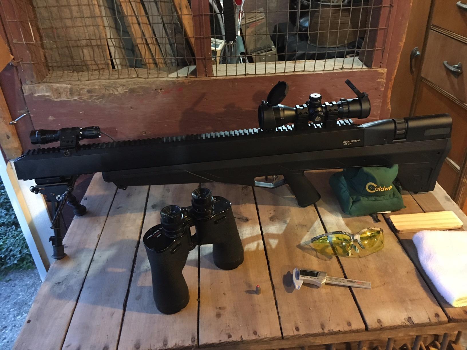 Benjamin Bulldog Hunting Rifle customer photo 1