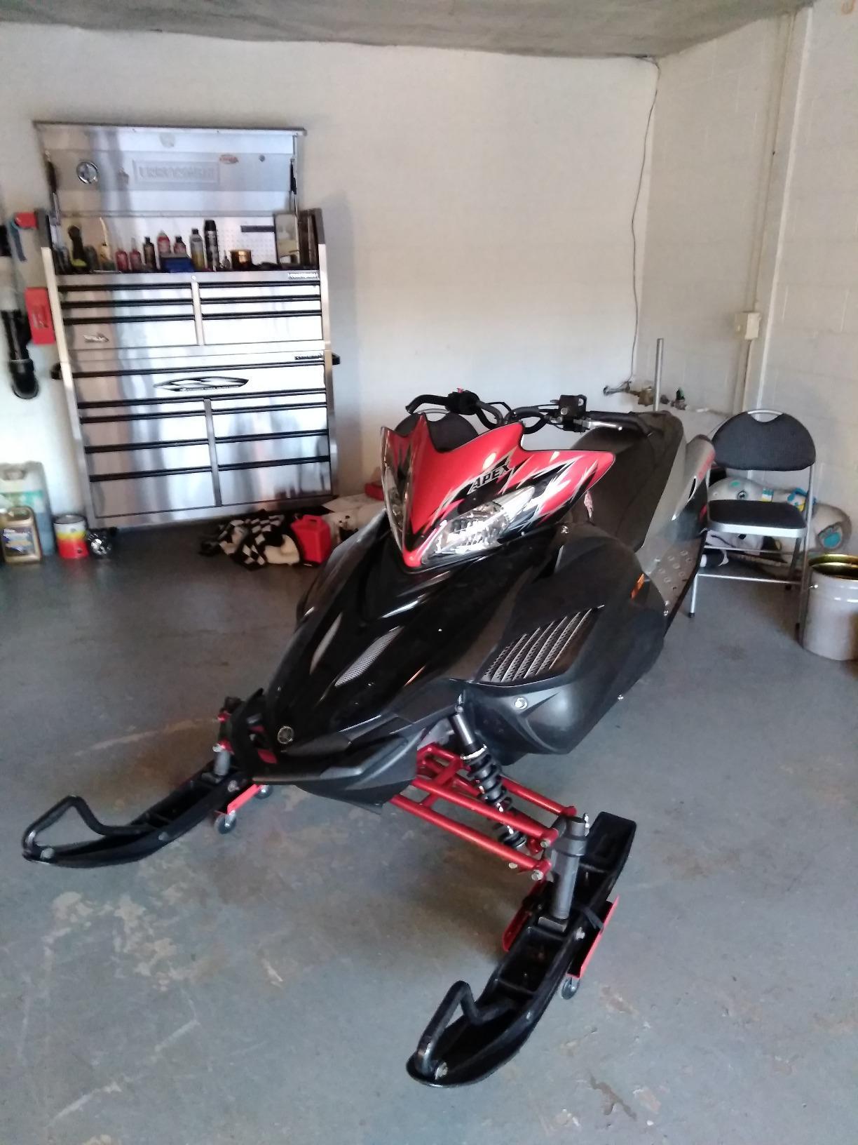 Extreme Max 5800.2000 Economy Snowmobile Dolly System - Red customer photo 2